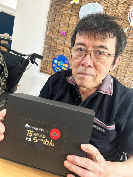 ハウス・ウィン清瀬のみなさんとコラボラーメン