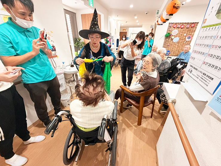 ハウス・ウィン清瀬でハロウィンパーティー